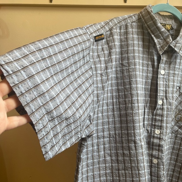 Akademiks Striped Button Down Shirt - Picture 10 of 12